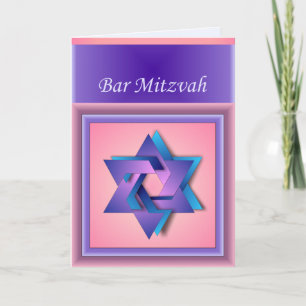 David Bar Mitswa Kaart