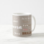 David Beige Mari Mug (Devant droit)