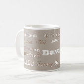 David Beige Mari Mug (Devant gauche)