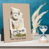 David Ben-Gurion Memorial Fotoplaat (Zijkant)