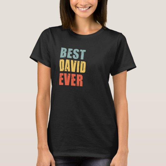 David Best Ever David T-shirt (Voorkant)