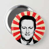 David Cameron Ronde Button 4,0 Cm (Voorkant /achterkant)