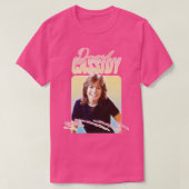 David Cassidy Retro 1970s esthetisch T-shirt (Design voorkant)
