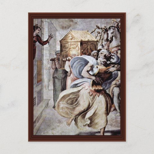 David Dansling voor de Heilige Ark (Ark) Briefkaart (Voorkant)