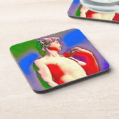 DAVID DE GLENDALE Dessous de verre plastique (Côté gauche)