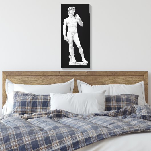 David door Michelangelo Ingewikkeld Canvas (Insitu (Slaapkamer))