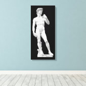 David door Michelangelo Ingewikkeld Canvas (Insitu (Houten vloer))
