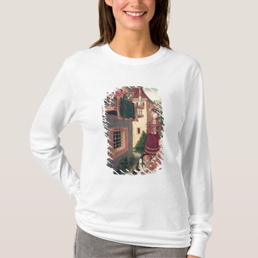 David en Bathsheba, 1528 T-shirt (Voorkant)