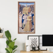 David en de Ark van het Convenant Poster (Thuiskantoor)