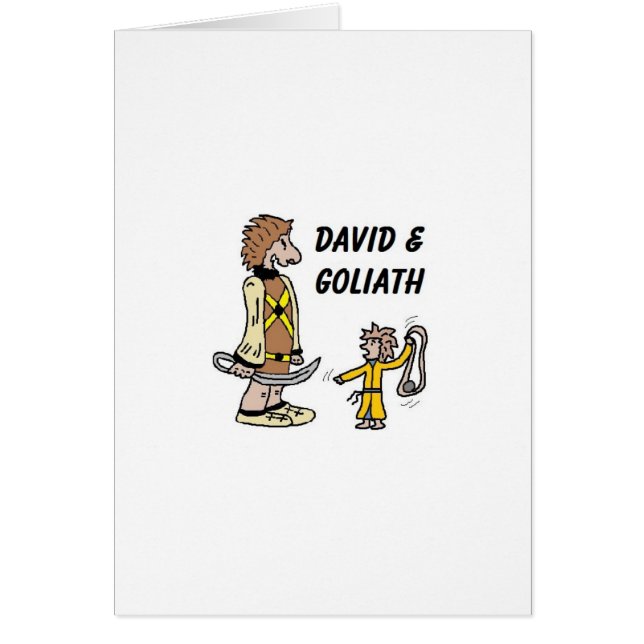 David en Goliath (Voorkant)