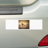 David en Goliath Bumpersticker (Op auto)