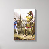 David en Goliath Canvas Afdruk (Voorkant)