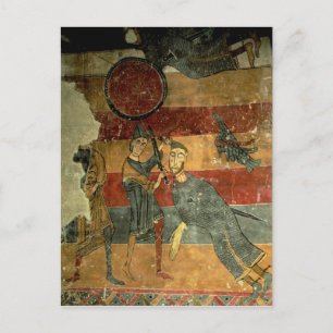 David en Goliath, Catalaanse school Briefkaart