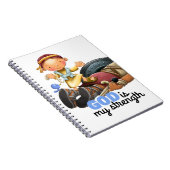 David en Goliath Kinder Bijbellaptop Notitieboek (Rechterzijde)