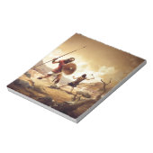 David en Goliath Notitieblok (Gedraaid)