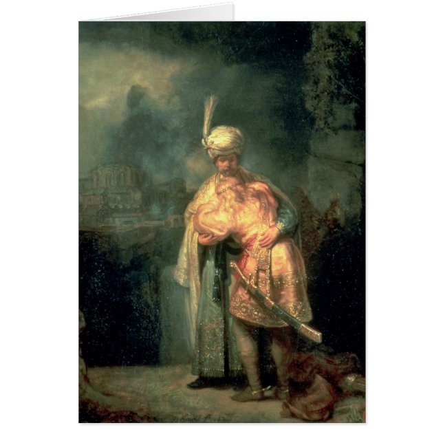 David en Jonathan, 1642 (Voorkant)