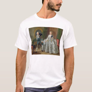 David Garrick en Mrs Pritchard in 'The Suspicious' T-shirt