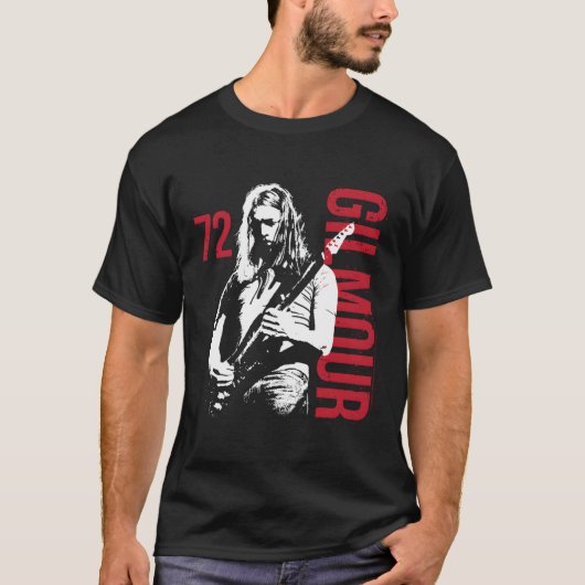 David Gilmour - Gilmour 72 T-shirt (Voorkant)