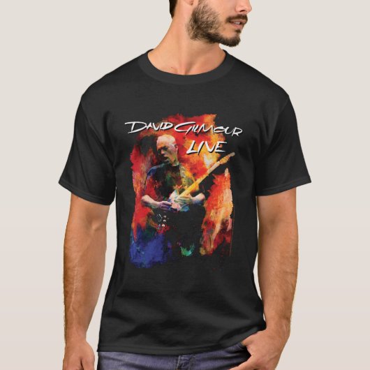 David Gilmour Live T-shirt (Voorkant)