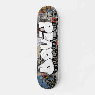 David Graffiti aangepast skateboard