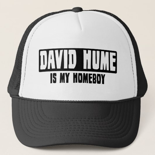 David Hume is mijn Homeboy Trucker Pet (Voorkant)