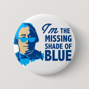 David Hume Shade of Blue Button