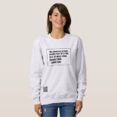 David Icke | Le plus grand Sweatshirt de prison (Devant entier)