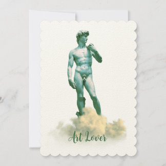 David in de wolken kaart