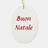 David Kerstkerstornament Keramisch Ornament (Achterkant)