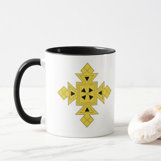 David Kingdom come Orthodox Cross Mok (Met donut)
