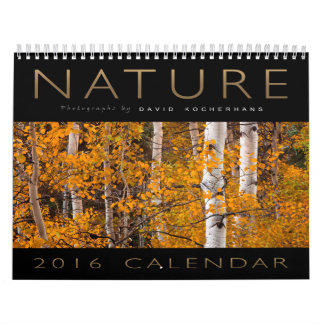 David Kocherhans 2016 Natuur Fotografie kalender