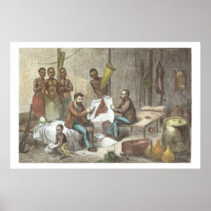 David Livingstone (1813-1873) en Henry Mort Poster
