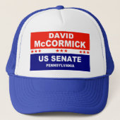 David McCormick US Senate Pennsylvania 2022 Trucker Pet (Voorkant)