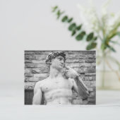 David (Michelangelo) Briefkaart (Staand voorkant)