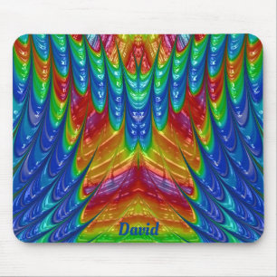 DAVID ~ Mooi 3D-patroon ~ Gepersonaliseerd ~ Muismat