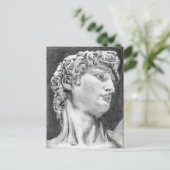 David na Michelangelo ... schets 2004 / 2005 Briefkaart (Staand voorkant)