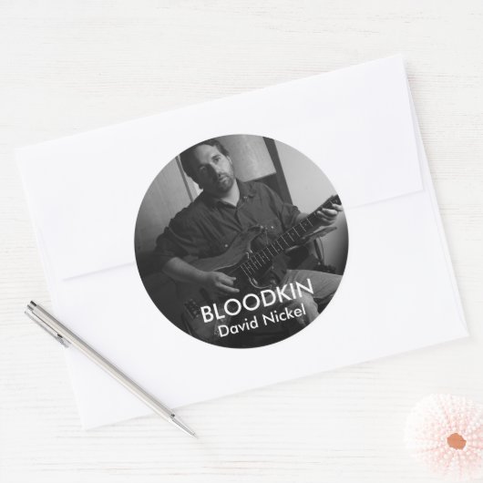 DAVID NICKEL STICKER (Envelop)
