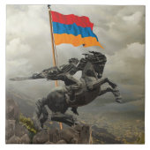 David of Sassoun Tile Tegeltje (Voorkant)