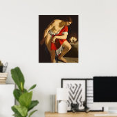 David overdenkt het hoofd van Goliath Poster (Thuiskantoor)