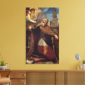 David (panel) canvas afdruk (Insitu (Woonkamer))