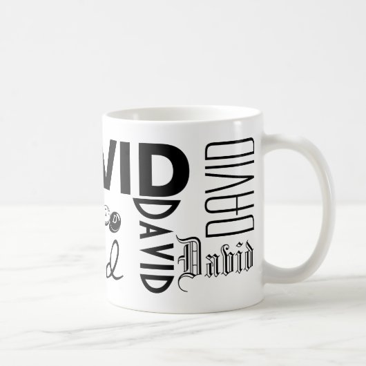 DAVID - personnalisez la tasse (Droite)