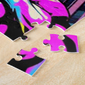 DAVID POP ART-4 LEGPUZZEL (Zijkant)