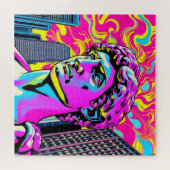 DAVID POP ART-4 LEGPUZZEL (Horizontaal)