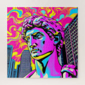 DAVID POP ART-4 LEGPUZZEL (Verticaal)