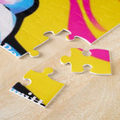 DAVID POP ART-7 LEGPUZZEL (Zijkant)