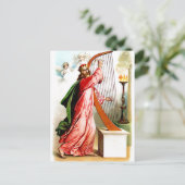 David prees god briefkaart (Staand voorkant)