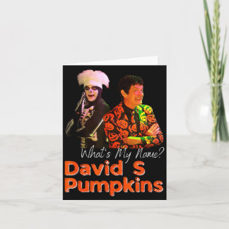 David S Pumpkins Skelet Grappige Sketch Heren Kled Kaart
