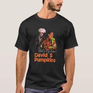 David S Pumpkins Skeleton Skit Mannen Clothing Spe T-shirt
