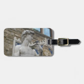 David Statue Michelangelo in Italië Bagagelabel (Voorkant horizontaal)