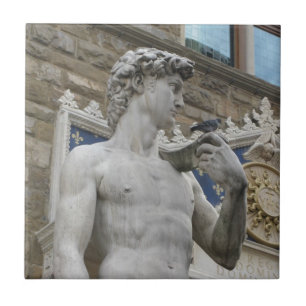 David Statue Michelangelo in Italië Tegeltje